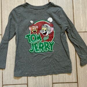 Old Navy Tom and Jerry Christmas Shirt xs